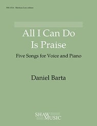 All I Can Do Is Praise Vocal Solo & Collections sheet music cover Thumbnail